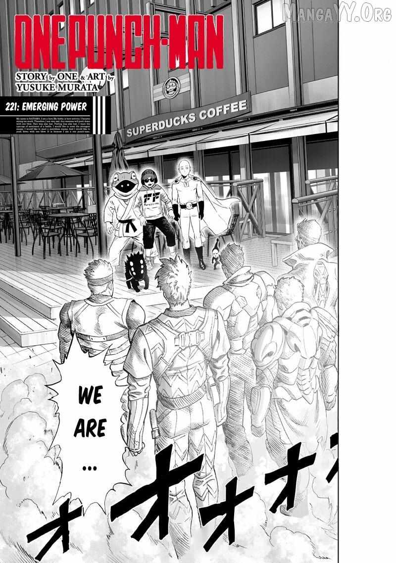 One Punch Man - Chapter 221 image 02